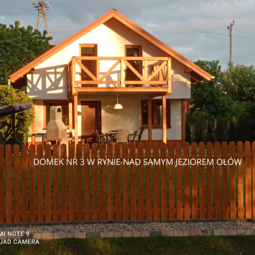 Domek 3 Ryn 8 osób
